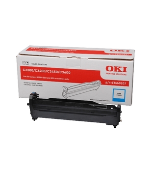 Tambor OKI - C33/C34/C3450/C3600  - Cían 15K
