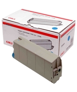 Toner OKI - C5800 5900 C5550MFP - Cían 5K