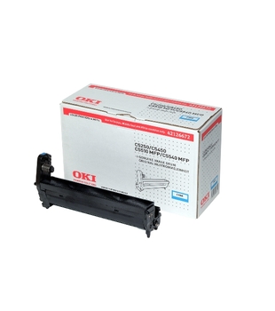 Tambor OKI - C5250 5450 55XXMFP - Cían - 17K