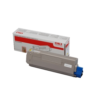 Toner - OKI C610  - Amarillo - 6K