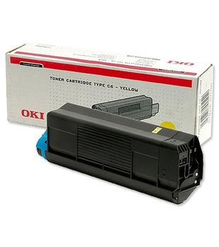 Toner OKI - C801 C821 - Amarillo - 73K