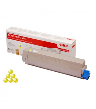 Tóner Oki Amarillo para MC853 / MC873  7.3K